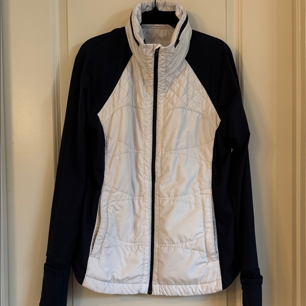 Prana Women's Black and Cream Jacket